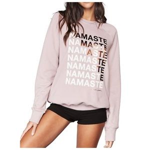 Spiritual Gangster Namaste Classic Cotton Sweatshirt
